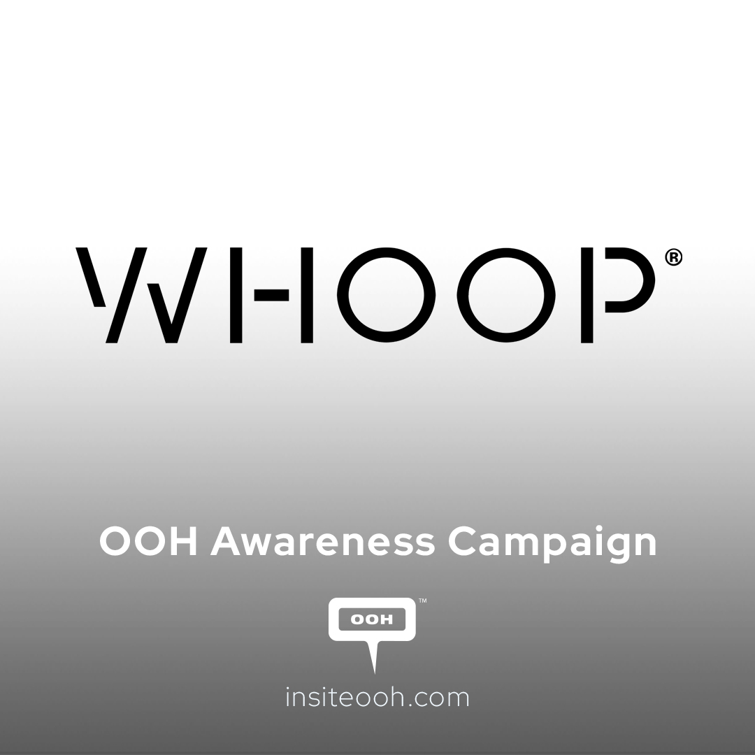 Whoop Hits Dubai’s DOOH with Star Power: Cristiano Ronaldo and Rory McIlroy Leading the Charge