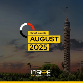 Egypt’s OOH Market Shows Resilience in August 2025 Despite Slight Dip