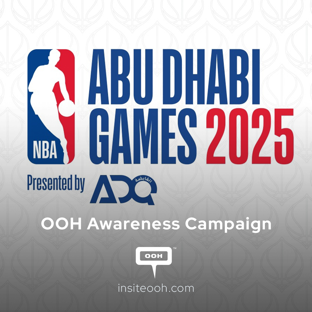 NBA Takes Over UAE Billboards Ahead of Abu Dhabi’s 2025 Games