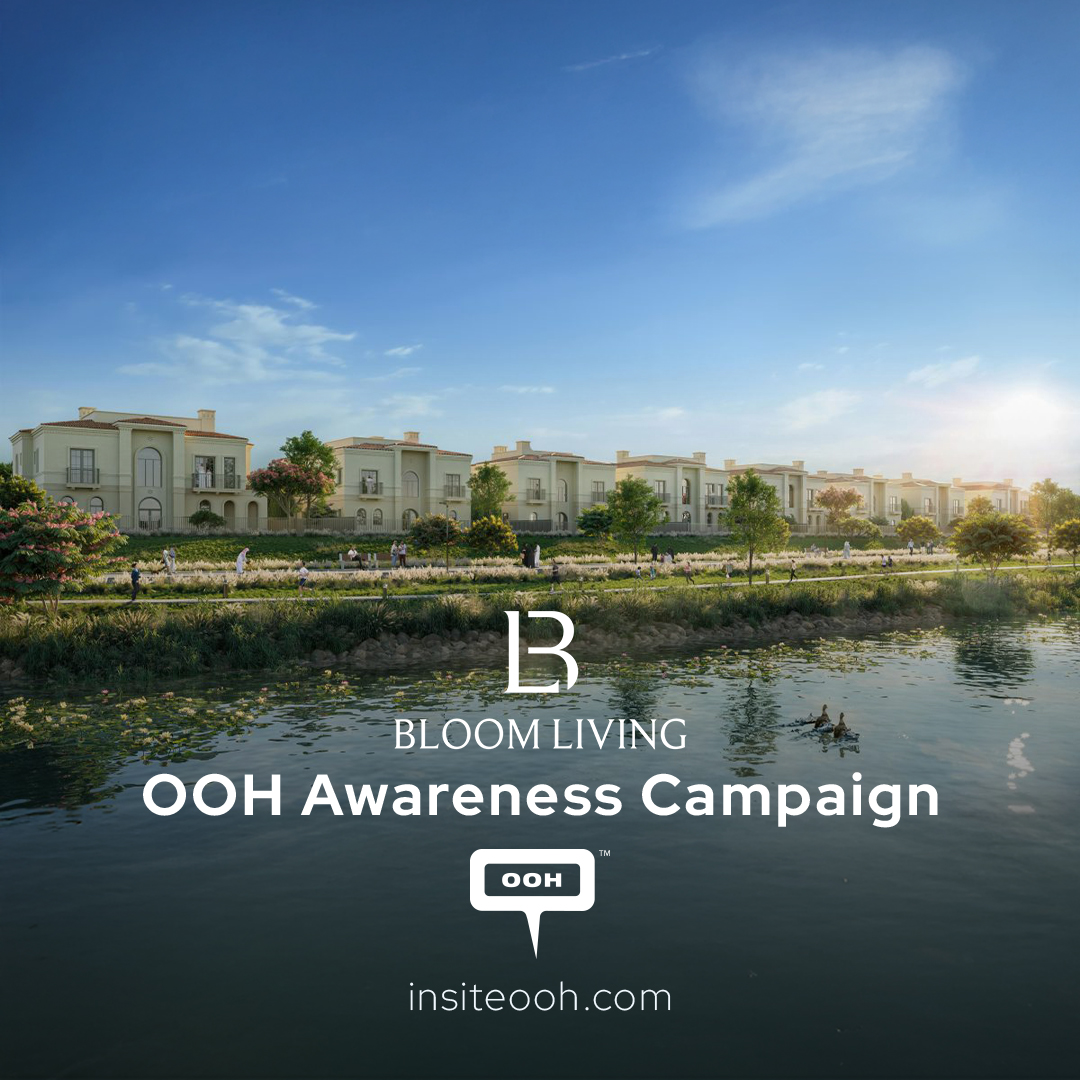 Bloom Living’s Die-Cut OOH Campaign Blossoms Across Dubai