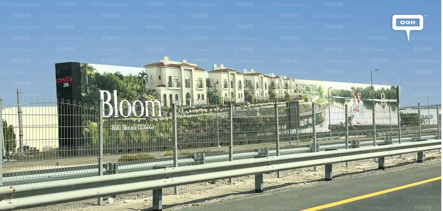 Bloom Living’s Die-Cut OOH Campaign Blossoms Across Dubai