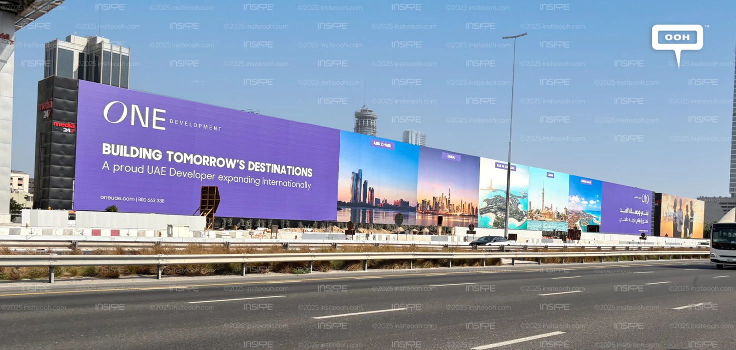One Development OOH Campaign "Expands Internationally to Build Tomorrow"