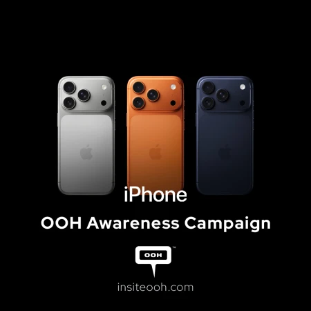 Apple Unveils the New iPhone 17 Pro with Stunning Digital OOH Displays