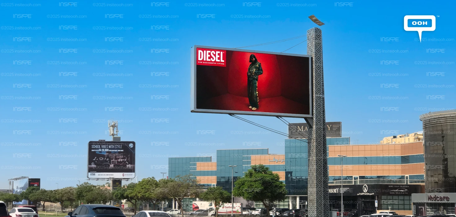 Diesel & Marwan Pablo’s UAE Billboard Doesn’t Need to Say a Word