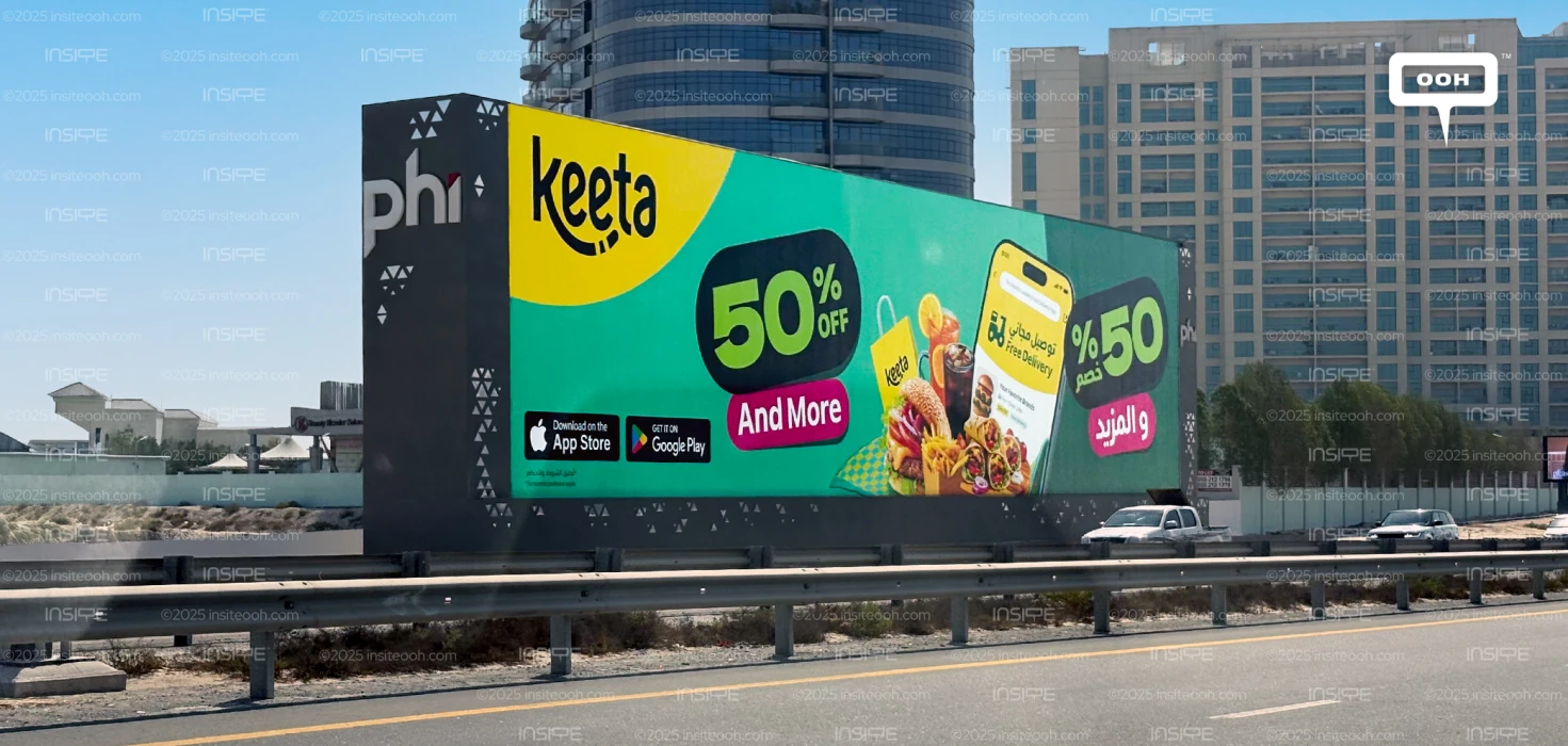 Keeta Just Landed in the UAE! A Promotional OOH Campaign to Celebrate the Launch