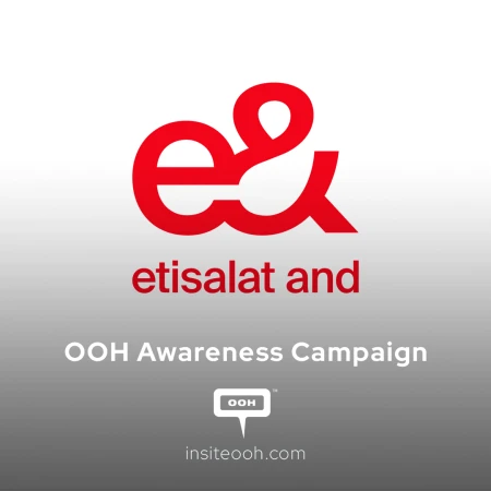 Etisalat and Takes Over UAE Bridges with iPhone 17 Pro Billboard Rollout