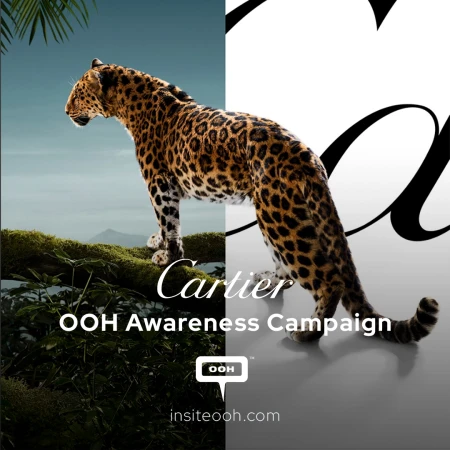 Cartier’s Wild Icon Roars to Life Across Dubai’s Digital Skyline