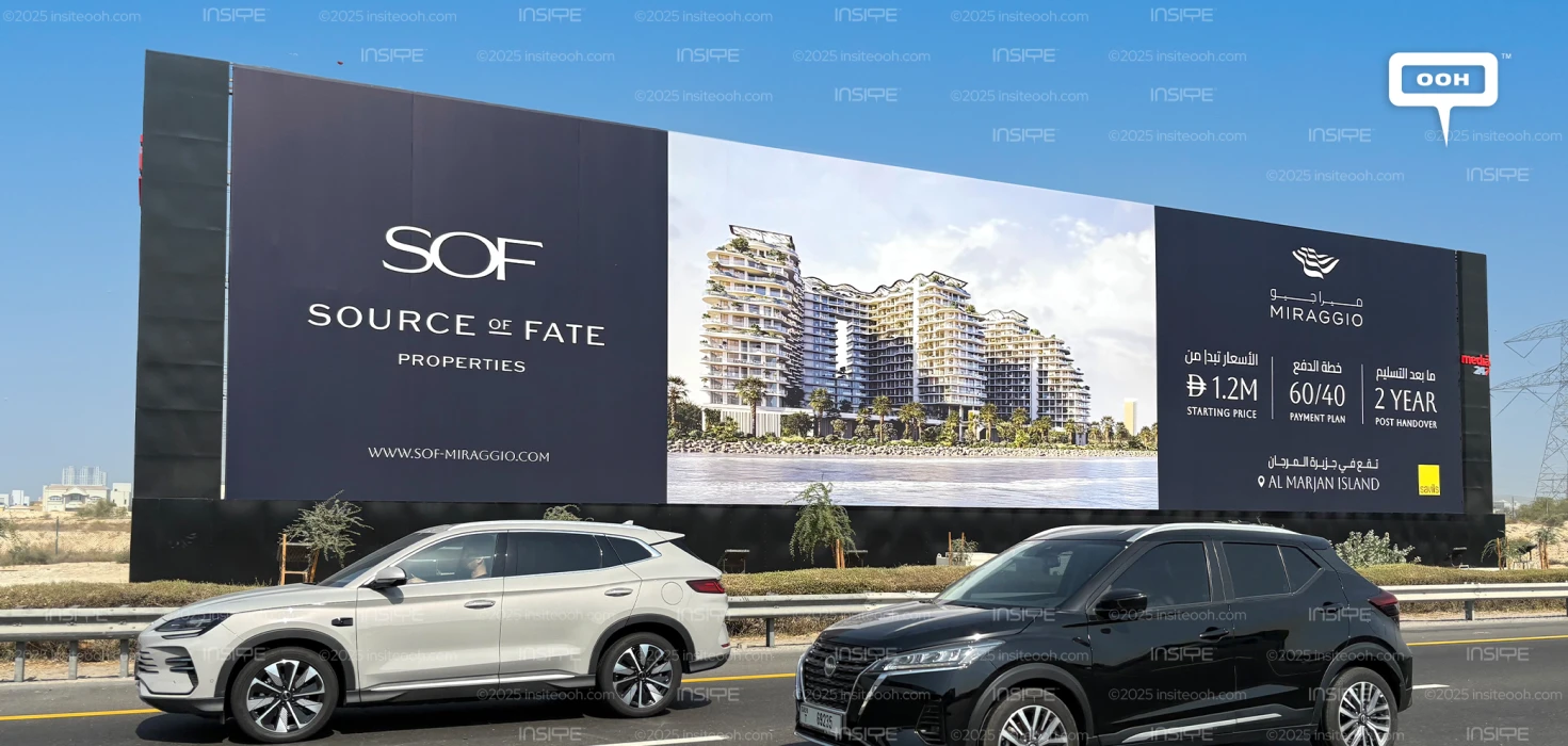 SOF Markets Miraggio with a Billboard Meant for the Seasoned Eye