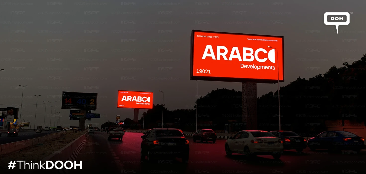 Three Decades Strong: ARABCO's Striking Red Signs Command Cairo's Digital Screens