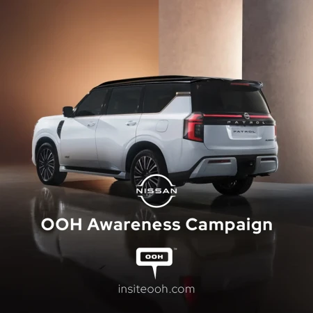 Nissan Patrol Flexes Its Range on UAE Roads With Hoarding Series