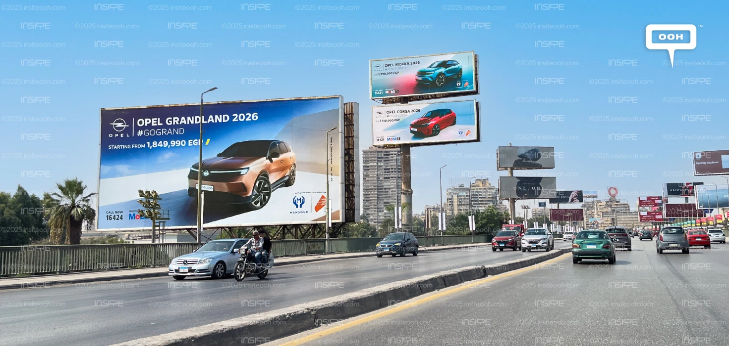 Opel Mokka and Grandland 2026 OOH Campaign Gains Massive Reposts