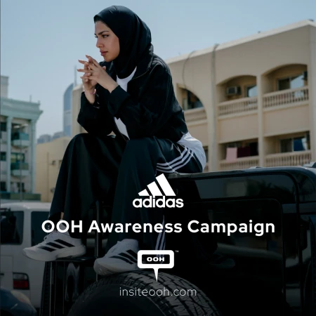 Adidas Brings Adizero EVO SL to Dubai’s Digital Billboards with Urban Edge