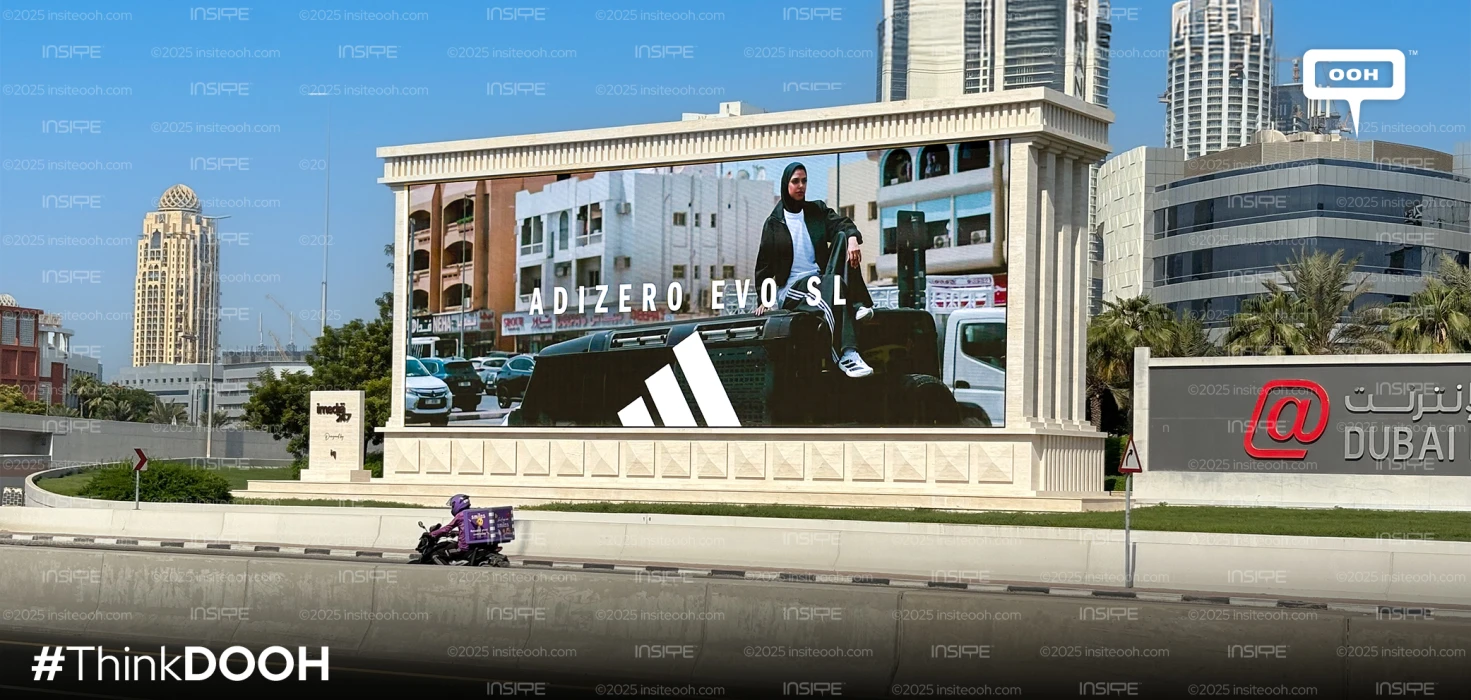 Adidas Brings Adizero EVO SL to Dubai’s Digital Billboards with Urban Edge