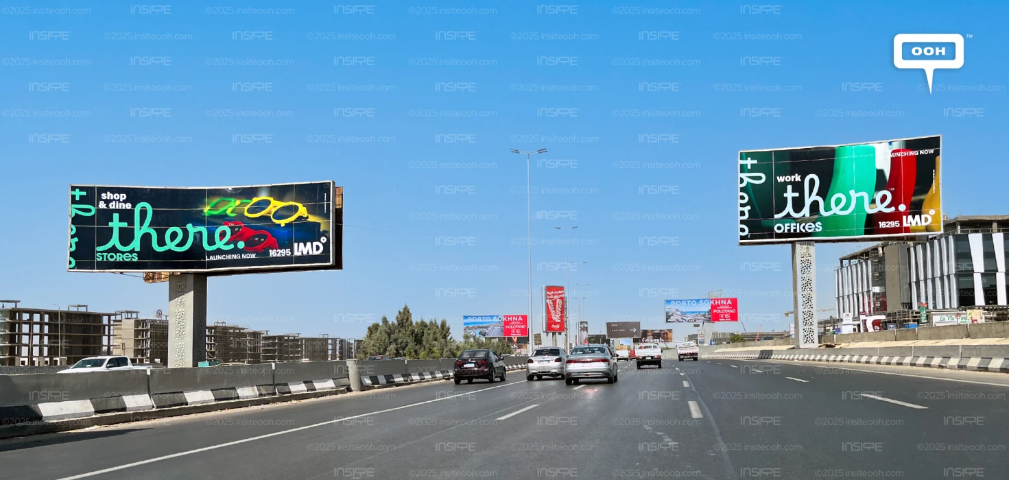there. Unveils an Unmatched Living Experience on Greater Cairo's Billboards