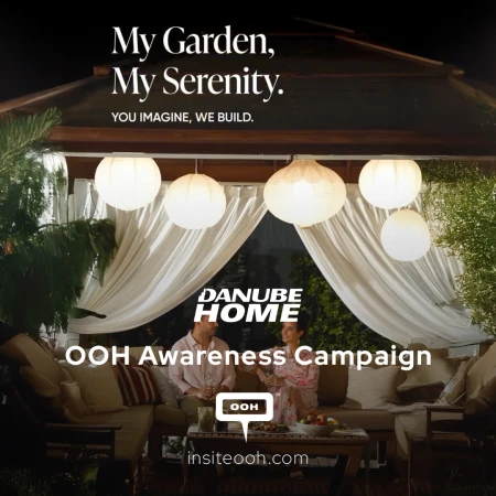 Danube Home's "My Garden" Campaign Blossoms Across the UAE's OOH Grid