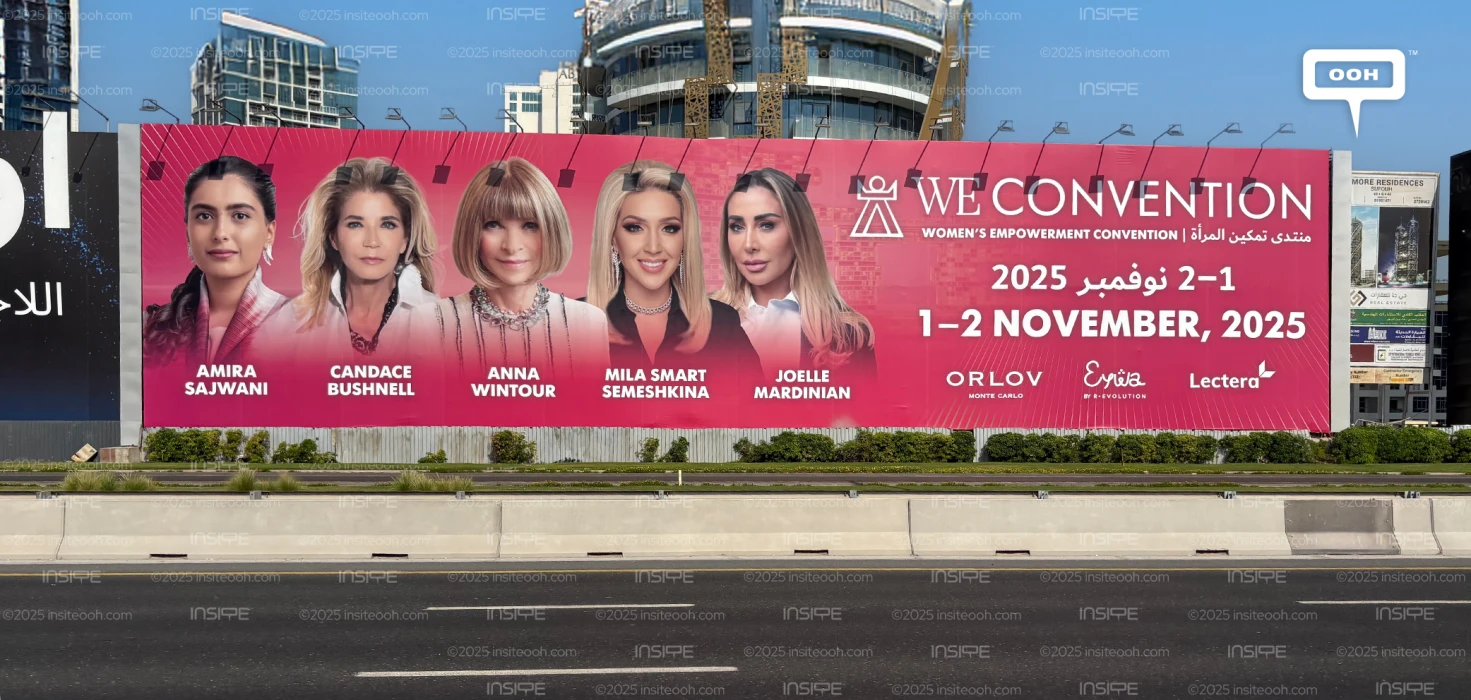 Billboards Turn into Beacons of Empowerment with We Convention’s 2025 Campaign