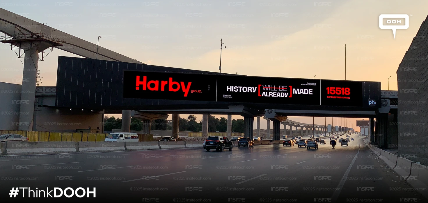 Harby Group’s “History Already Made” Campaign Redefines Success on Cairo’s Billboards