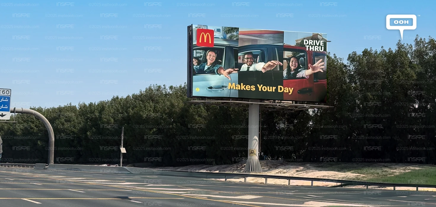 McDonald’s Ignites the UAE’s OOH with Its Spicy McChicken & Drive-Thru Experience