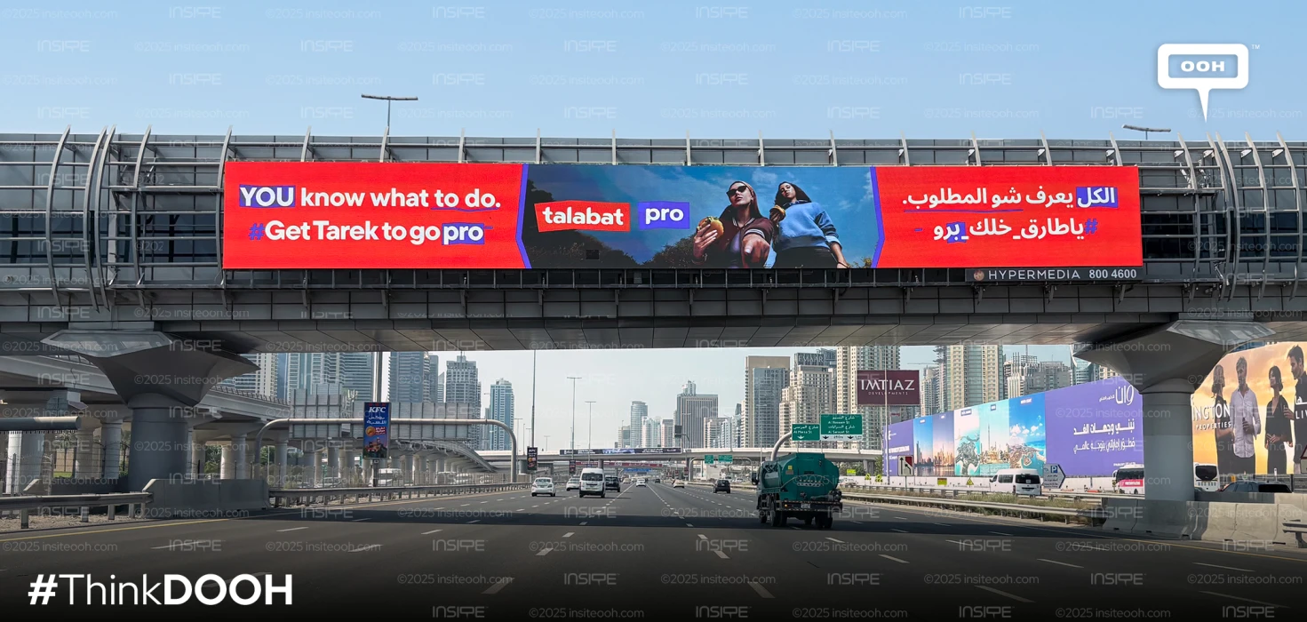 Talabat Advises Tarek to go PRO on D/OOH, and All Of The UAE Is Listening