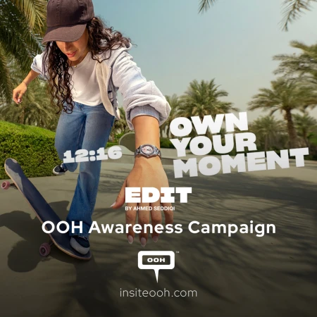 EDIT Puts a Fresh Spin on UAE's D/OOH for Watches and Accessories