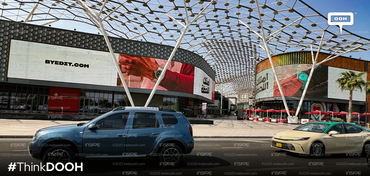 EDIT Puts a Fresh Spin on UAE's D/OOH for Watches and Accessories