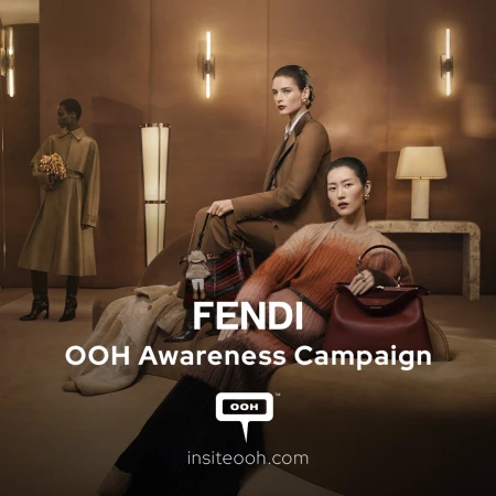 Fendi’s FW25 Campaign Is a Moving Still with Silhouettes in Sepia