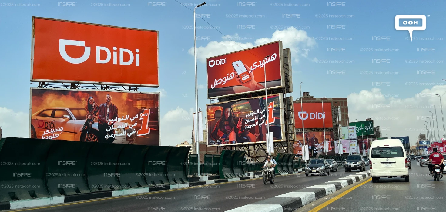 DiDi Launches “We'll Get There” in Cairo's OOH Scene, Starring Lina Sophia & Marwan Moussa