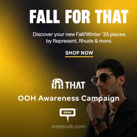 THAT Concept Store Redefines Street Style with a Bold “Fall for THAT” Billboard Takeover