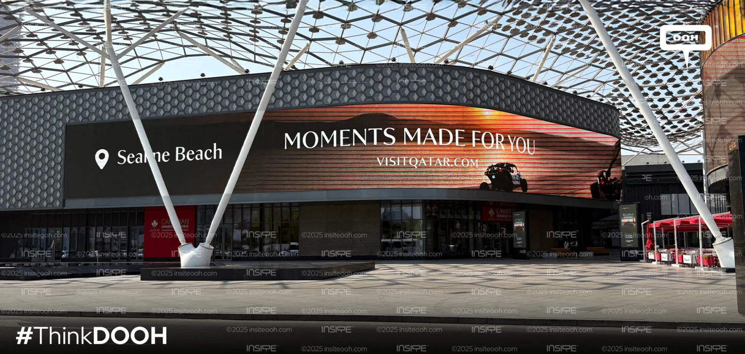 Visit Qatar’s Signature Message, “Moments Made for You,” Across Dubai’s Digital Displays