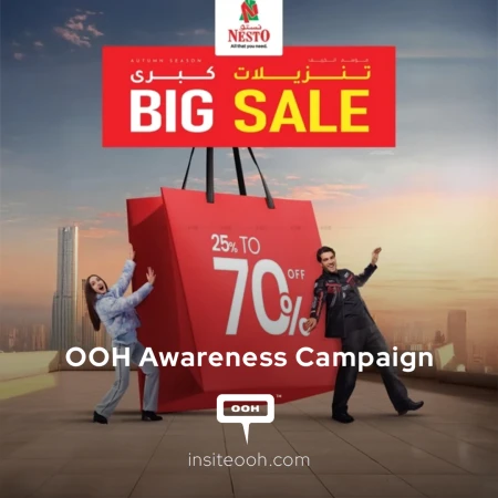 Big Deals, Bigger Visibility — Nesto Dominates D/OOH with Its Autumn Sale Spectacle