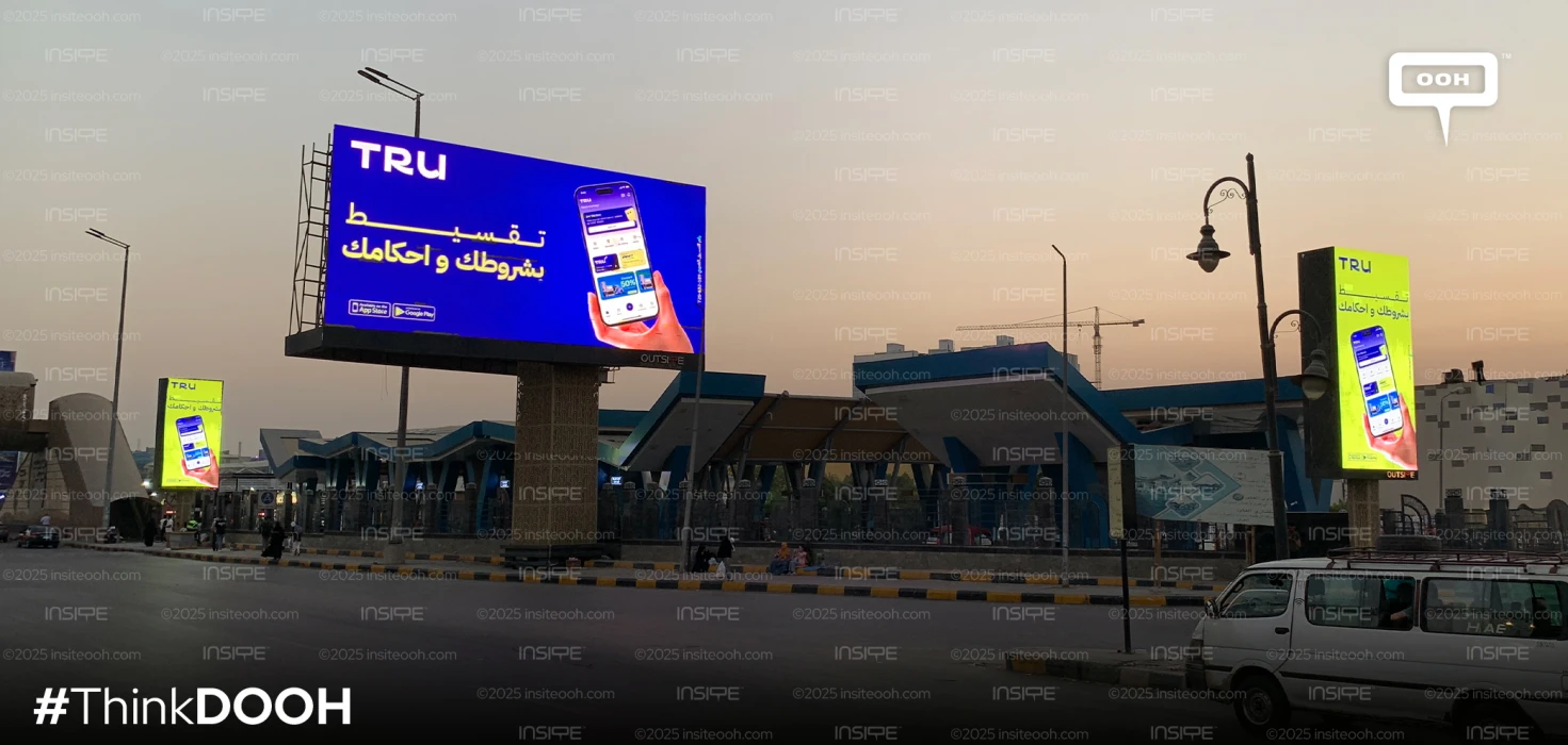 TRU's Fully Digital OOH Debut Spans Greater Cairo