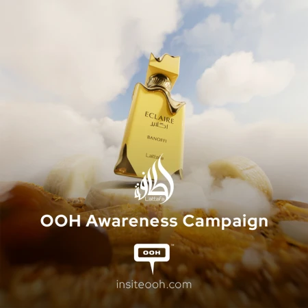 Lattafa Perfumes on Sharjah Billboard with Charming Scented Showcase