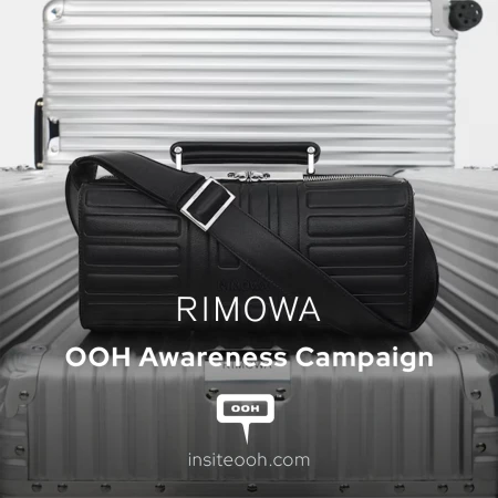 RIMOWA Lands on UAE Billboards with Iconic On-The-Go Style