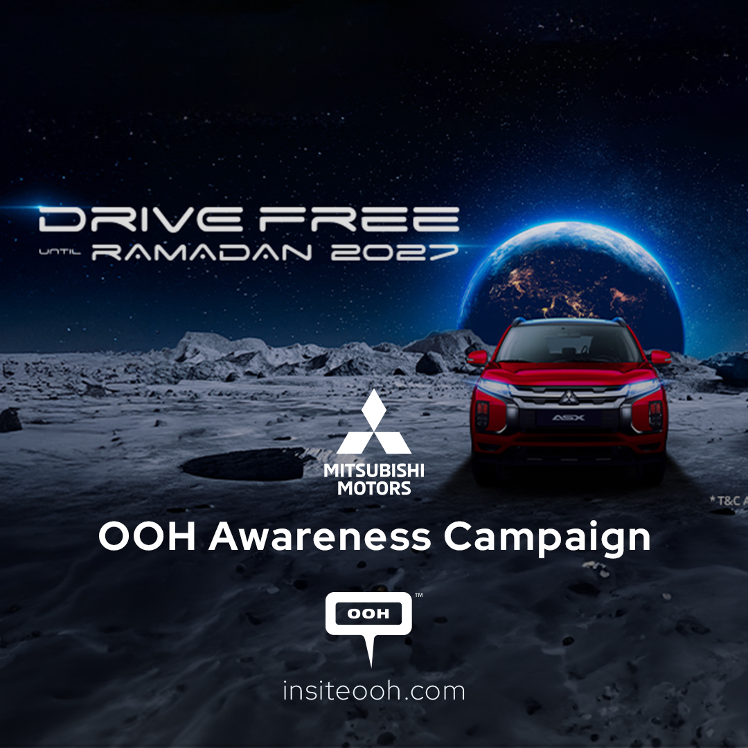 Al Habtoor Motors Promotes Mitsubishi SUVs with Unique Promotional OOH Campaign