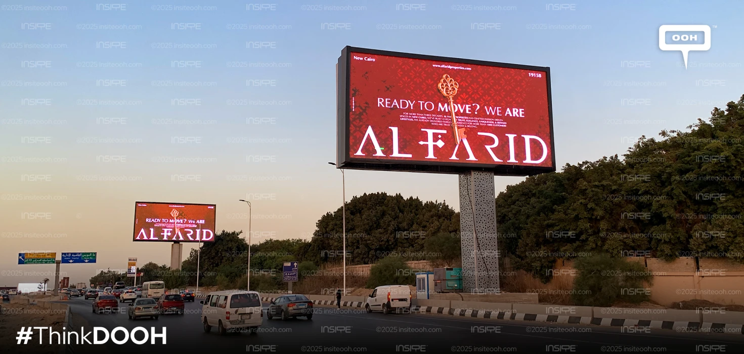 Al Farid Developments Delivers Homes Across Cairo — Right Now on DOOH!