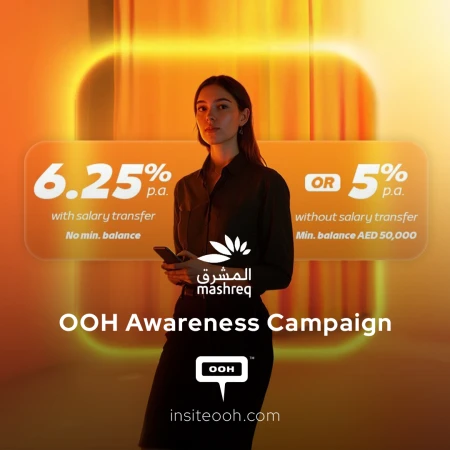 Mashreq Bank’s NEO PLUS Steals the Scene on Die-Cut Billboards