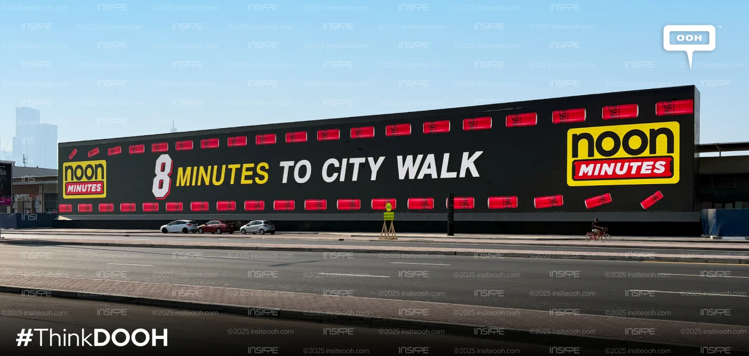 Noon Minutes Accelerates Brand Recall with Strategic D/ OOH Presence Across the UAE
