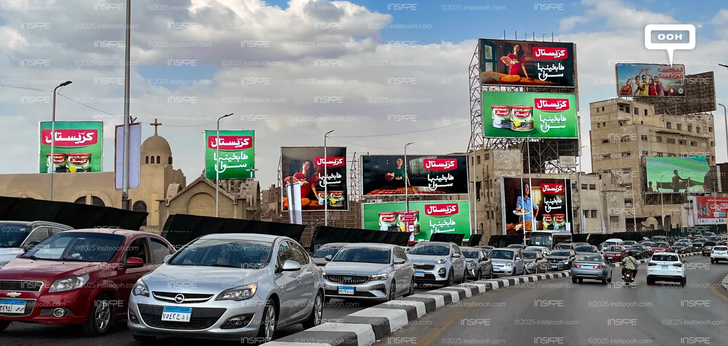 Crystal Inspires Home-Cooked Warmth on Cairo’s Billboards