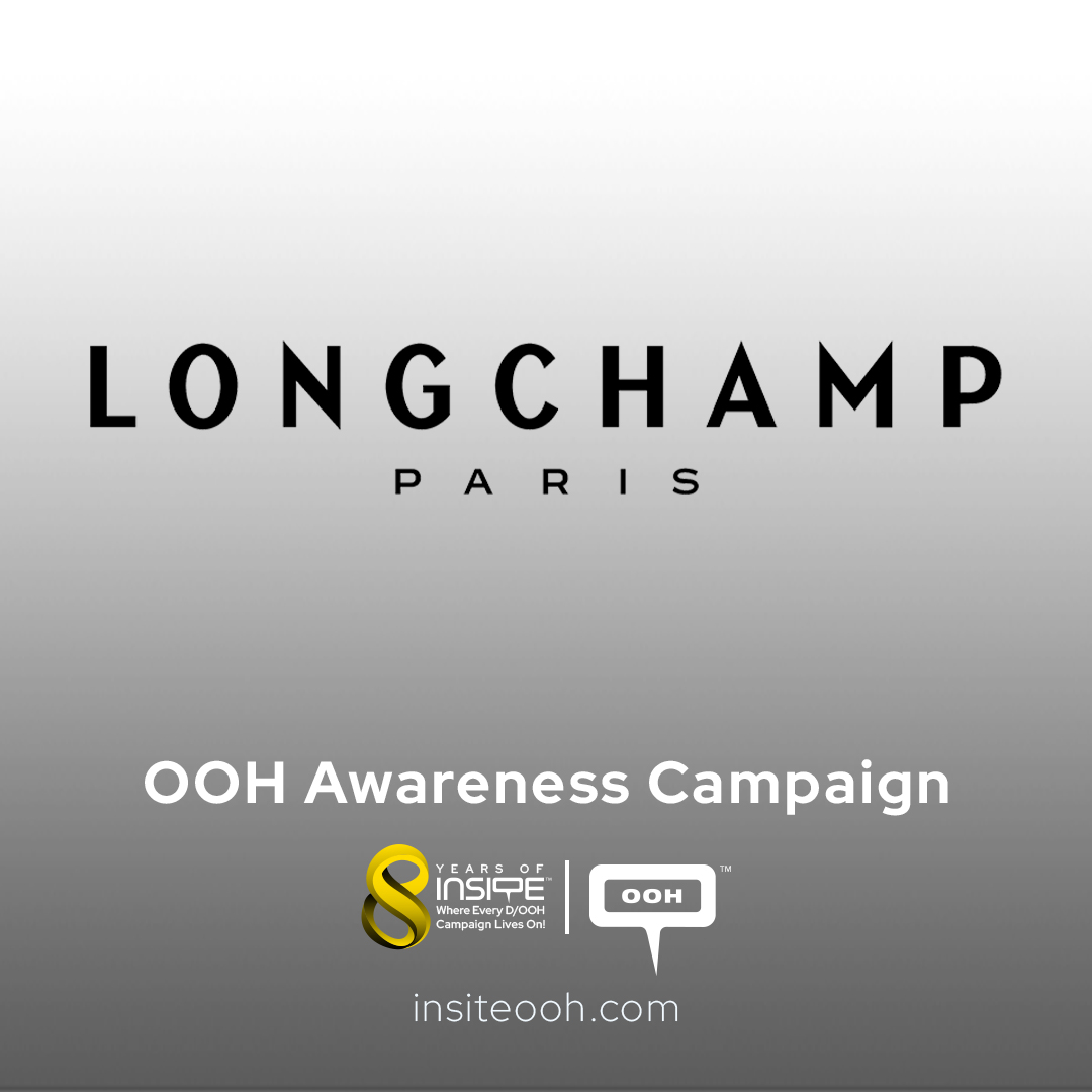 Longchamp Launches The Le Roseau Handbag on Dubai’s OOH Arena