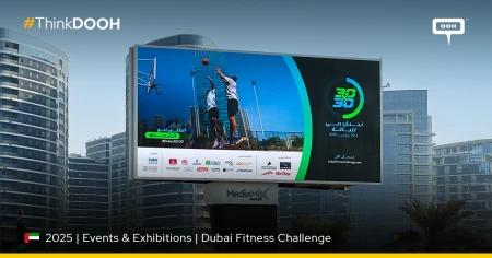 Dubai Fitness Challenge Inspires to Move, Through Energetic DOOH Display