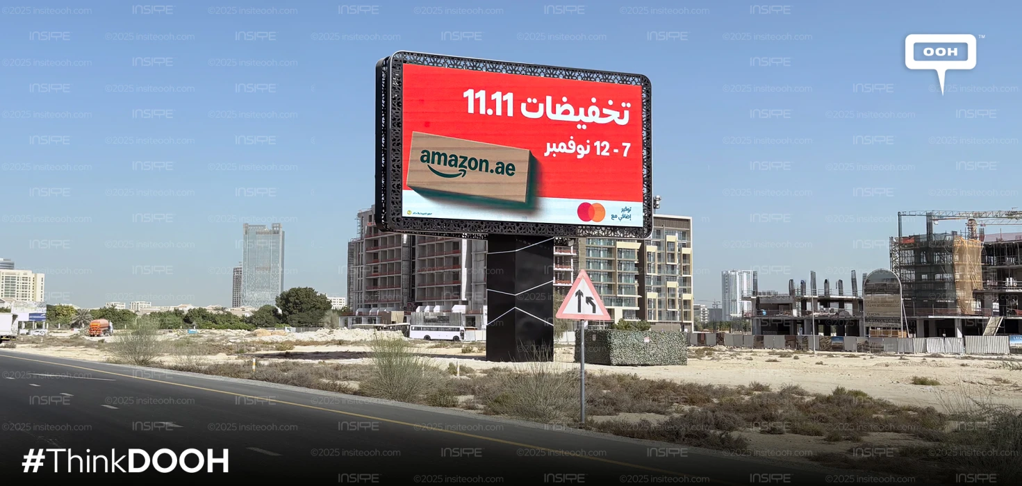 Amazon's 11.11 Sale Live Across Dubai's Digital Display Network