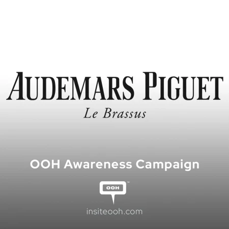 Audemars Piguet Celebrates 150 Years with "Dubai Watch Week" Event on Dubai's OOH