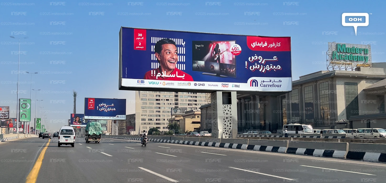 Carrefour Friday Lights Up Billboards with Unmissable Offers