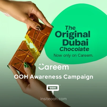 Careem Goes Gourmet with Dubai’s Favorite Viral Chocolate on DOOH