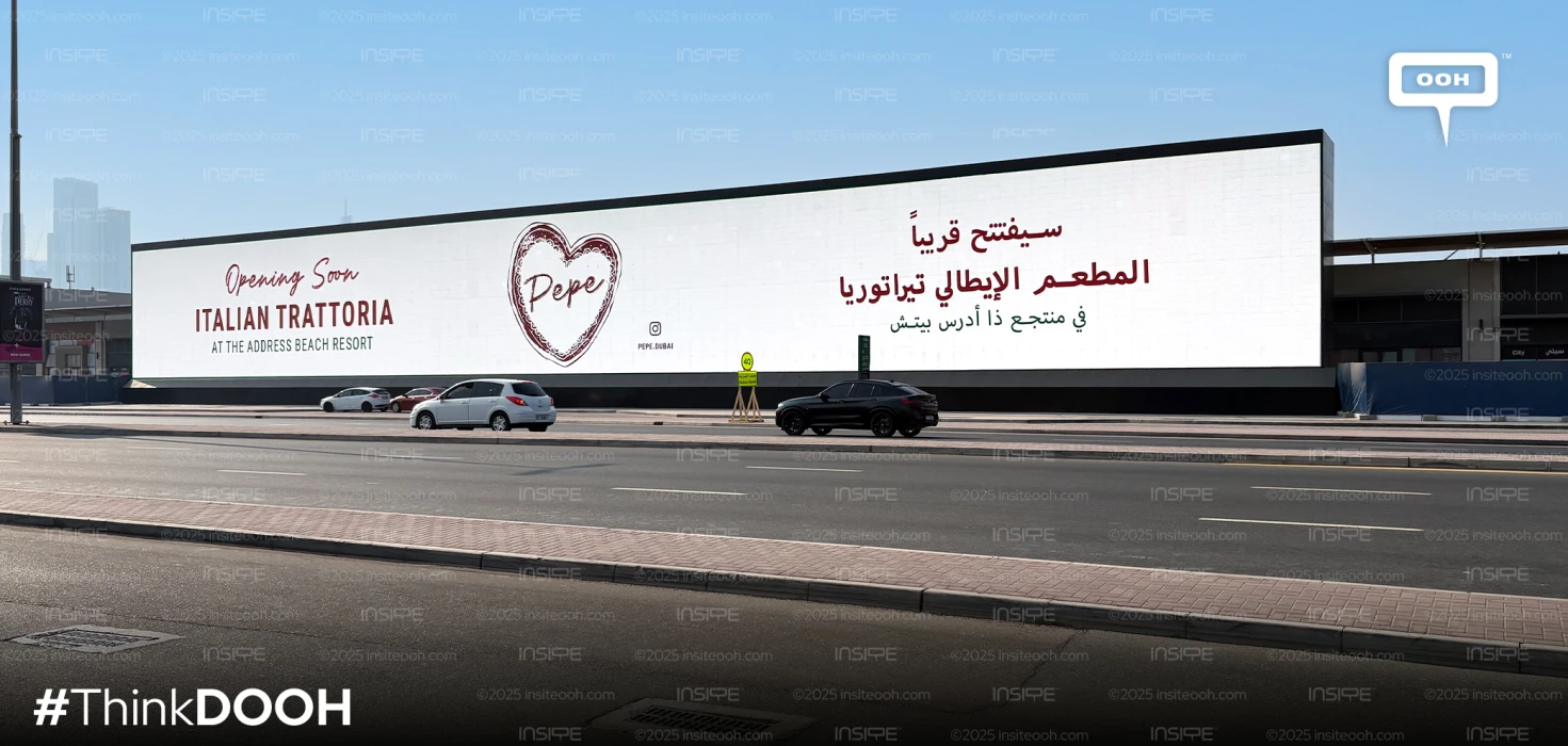 Pepe’s Heartfelt Debut: Italian Warmth Meets Dubai’s Billboards