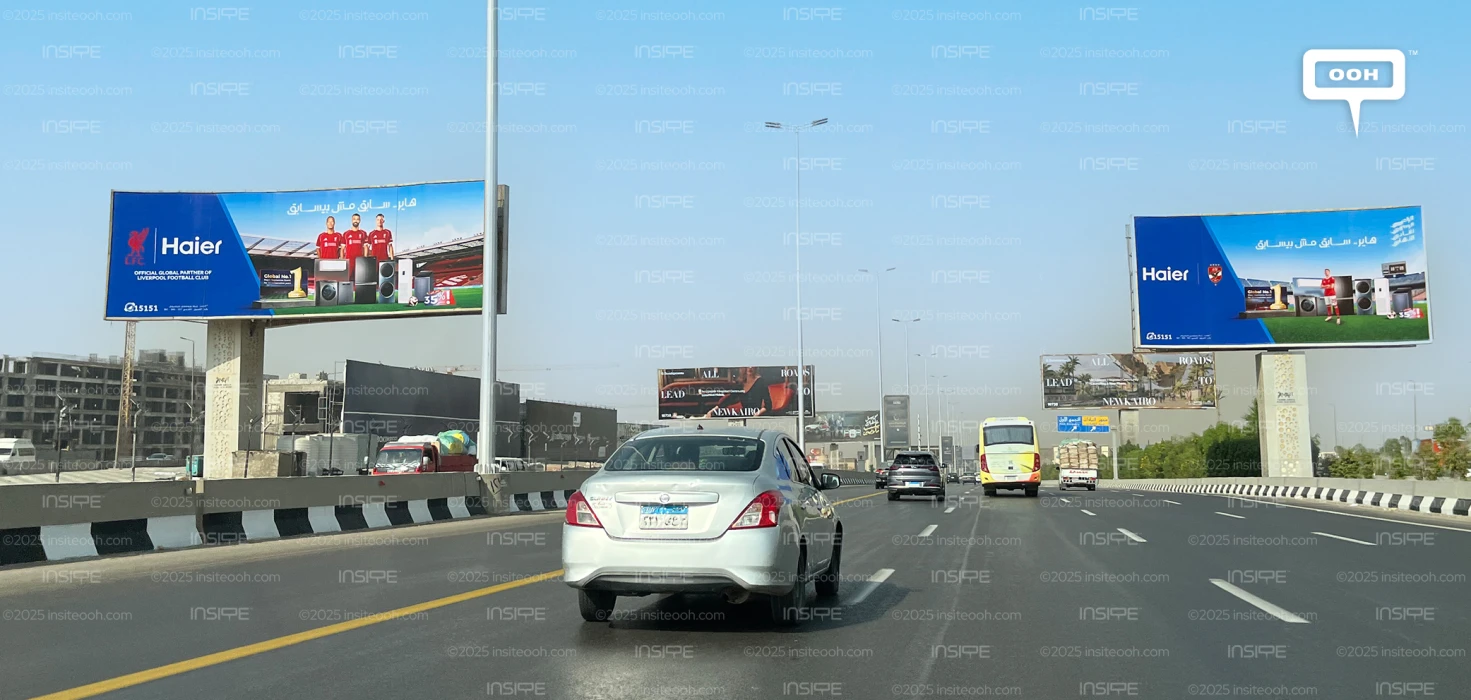 The Official Partners of Liverpool, Paris Saint-Germain & Al Ahly, Haier, Is Going Places on OOH