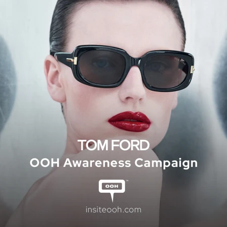 Tom Ford Marks Dubai’s Billboards with a Modern Icon Collection Spotlight