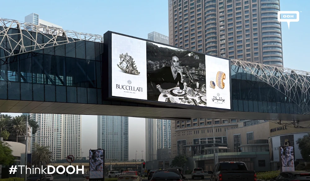 Buccellati's Diamond-Slick Debut in Dubai Lights Up DOOH