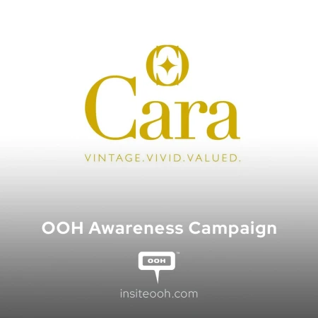 Cara Jewellery Marks a Celebration Etched in Gold & Desert Light on Dubai’s OOH