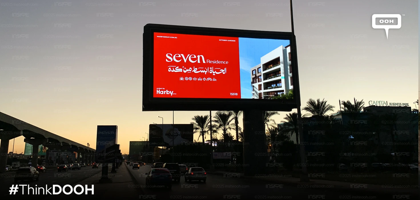 Harby Group's Seven Residence Rolls Out an OOH Campaign That Feels Like a Deep Exhale